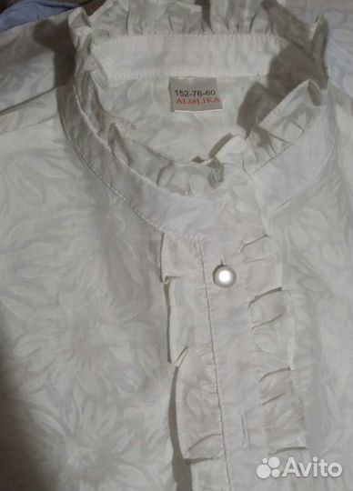 Блуза для девочки школьная