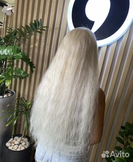 Волосы для наращивания блонд
