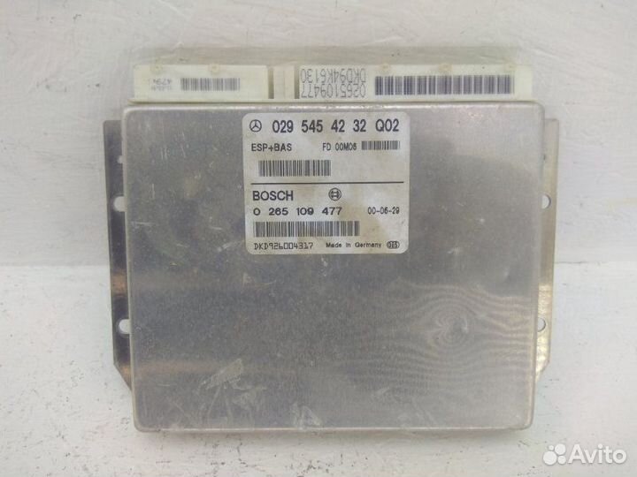 Блок управления двигателем Mercedes-Benz A-Class