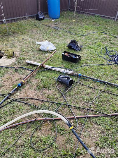 Ремонт и Чистка скважин, Замена насоса в скважине