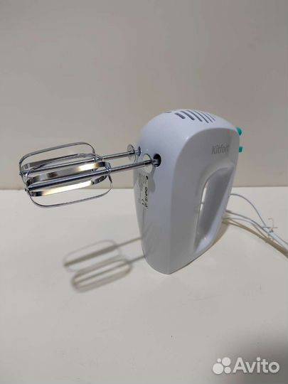 Миксер кт-3071-3 (бело-бирюзовый)