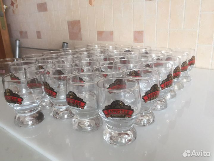 Рюмки Ханская, стопки Тундра, шоты