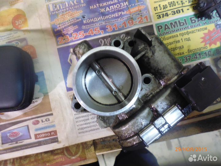 Пежо 307 дроссель