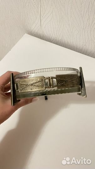 Пепельница бронза