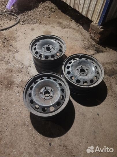 Штампованные диски r16 оригинал vag jetta