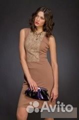 Новое платье с кружевом