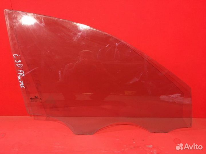 Стекло двери переднее правое Hyundai I30 FD G4FA