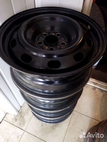 Диски штампованные ф15 5*100 DiA 57,1