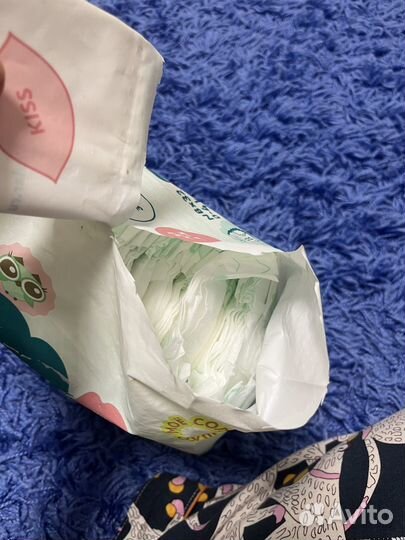 Подгузники lovular NB 0-4 кг