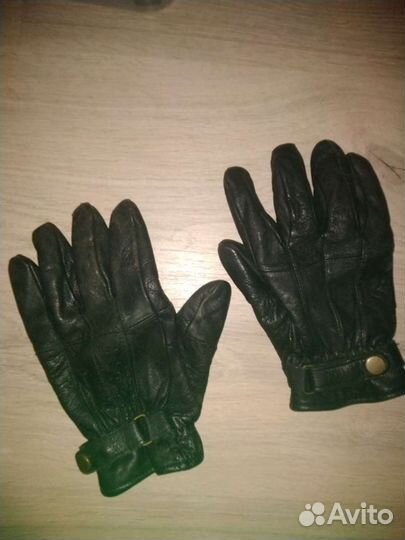 Мужские кожаные перчатки