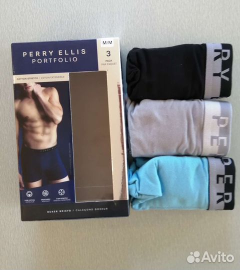 Трусы perry ellis боксеры новые размер М из usa