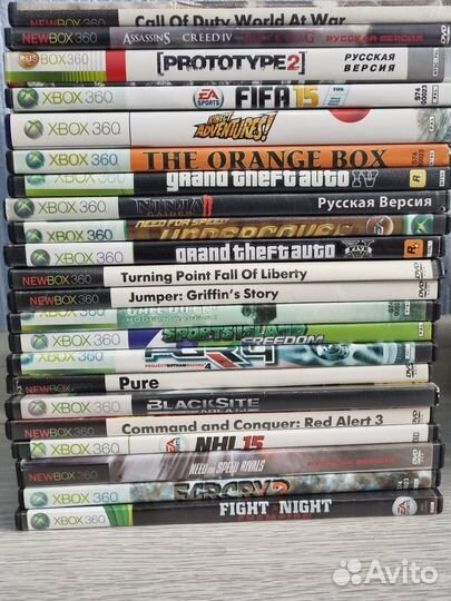 Диски для xbox 360