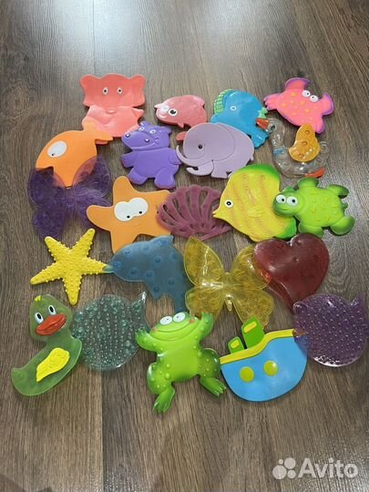 Детские наклейки в ванную на присоске