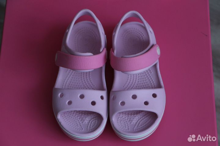 Сандалии crocs c10 для девочки