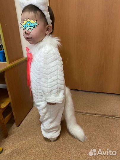 Новогодний костюм кошка (2-4 года)