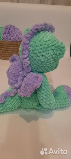 Вязанные игрушки дракон