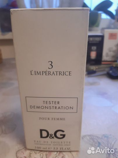 Туалетная вода женская новая D&G 3 L'imperatricr