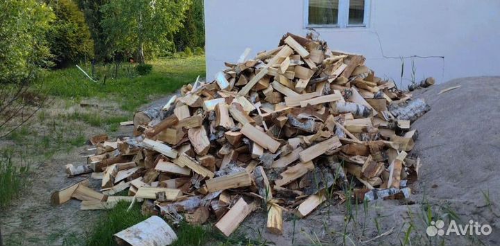 Дрова колотые привезем