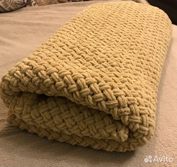 Плед ручной работы