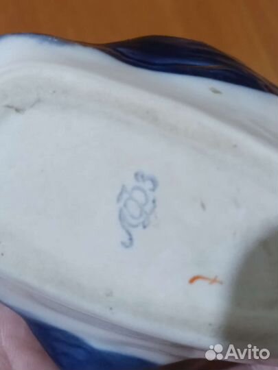 Рыбка, фарфор лфз