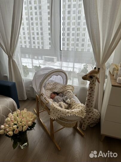 Люлька колыбель плетеная