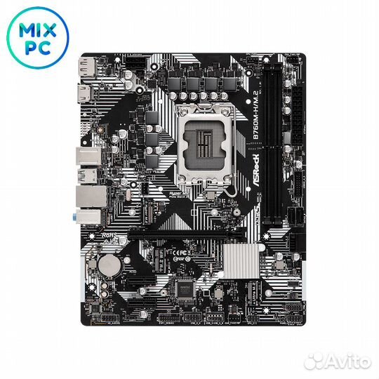 Материнская плата LGA1700 ASRock B760M-H/M.2