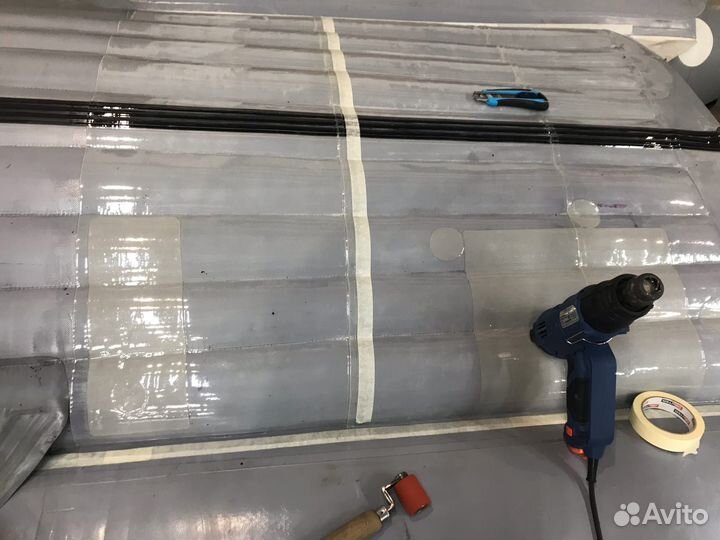 Ремонт надувных лодок, плюшек, SAP досок