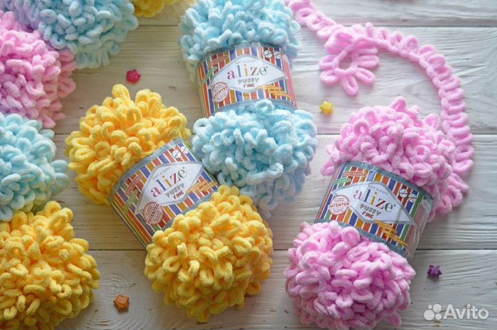Пряжа ализе Пуффи файн