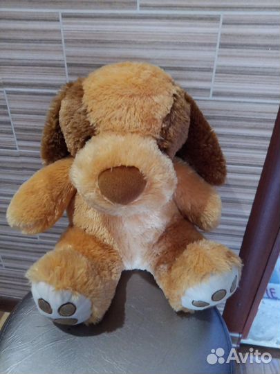 Мягкая игрушка собака 40 см