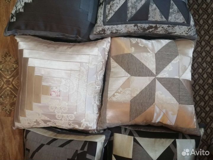 Интерьерные подушки, ручная работа