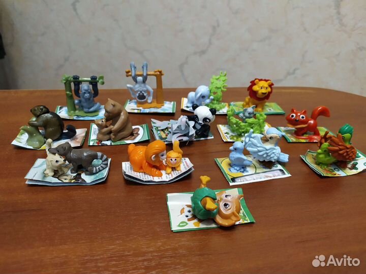 Игрушки из киндера со вкладышем