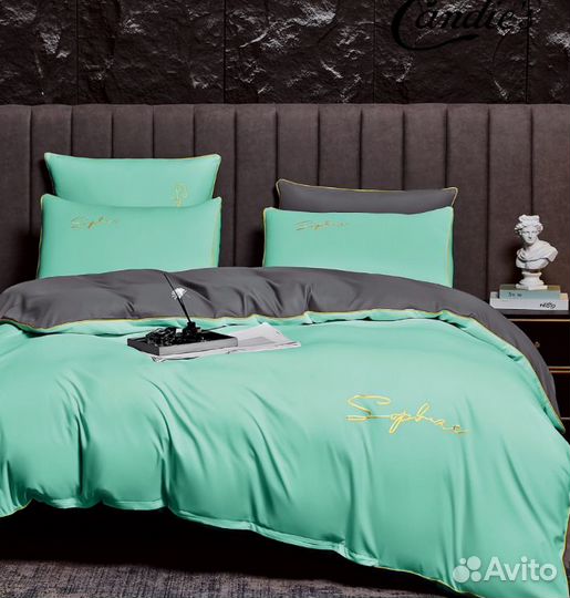 Комплект постельного белья Candies евро сатин