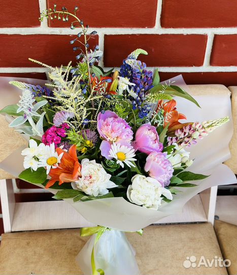 Пионы цветы букеты