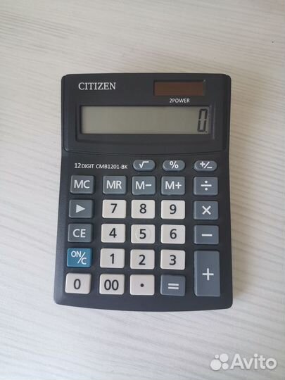 Калькулятор бухгалтерский citizen CMB1201-BK