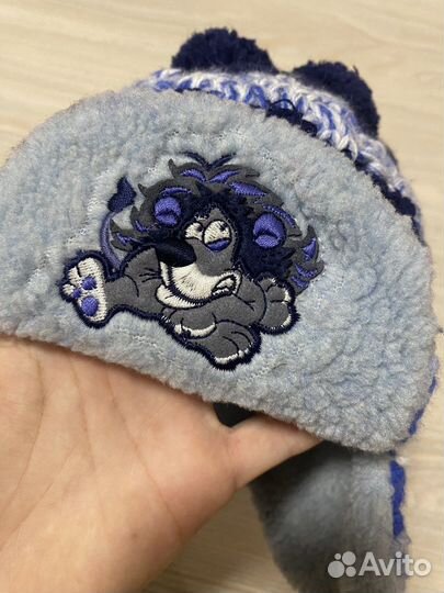 Шапка и шарф комплект зимняя для мальчика