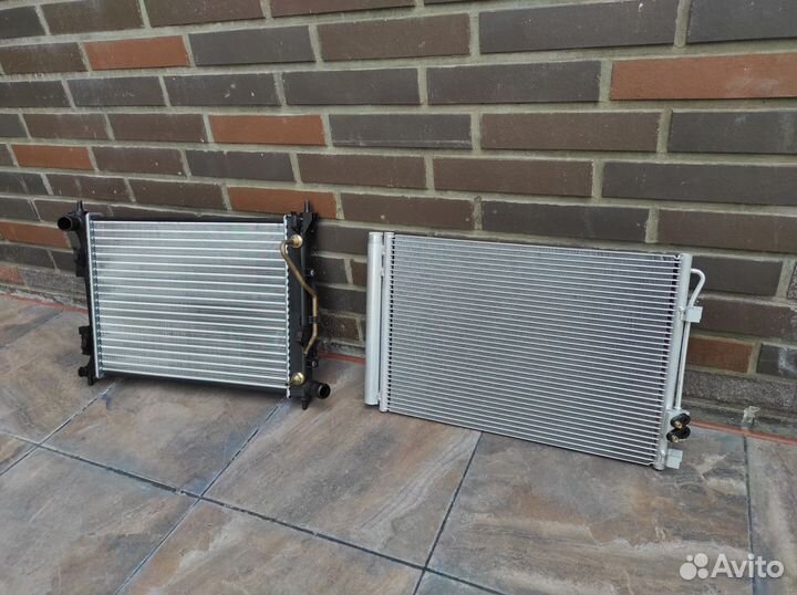 Радиатор основной Chevrolet Aveo