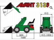 Культиватор Avant MTZ 135, 2002