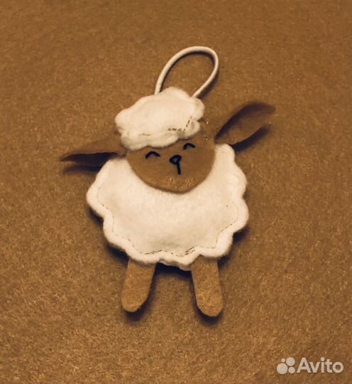 Игрушки из фетра ручной работы