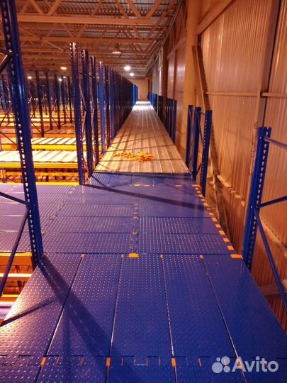 Монтаж складского оборудования