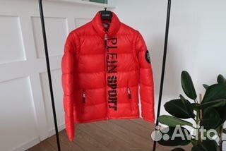 Куртка мужская красная Plein Sport