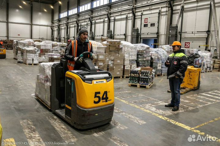 Комплектовщики с еженедельными выплатами