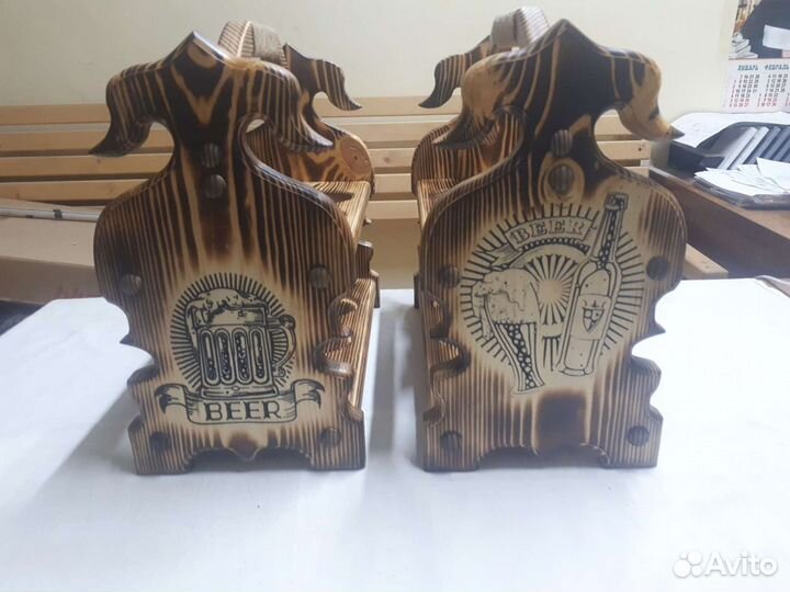 Ящик для пива деревянный