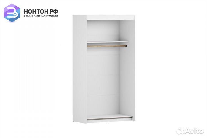 Шкаф-купе Эва 2-створчатый белый