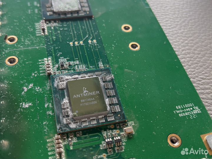 Хэш плата antminer z15 чипы bm1746aa, и разбор