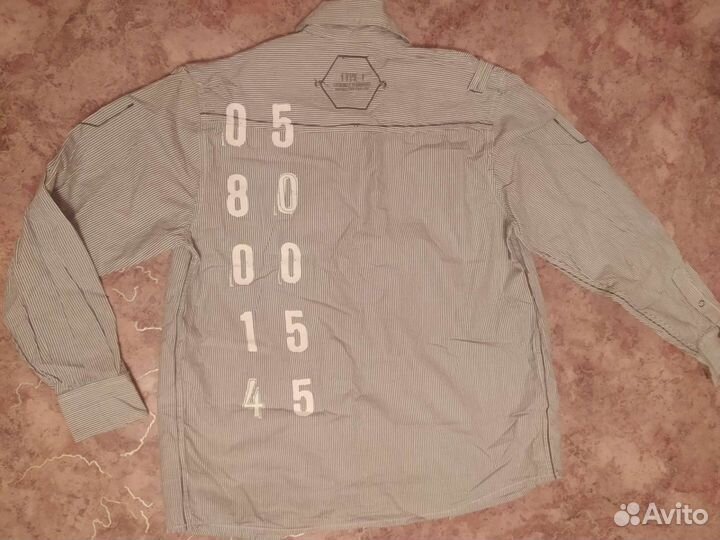 Рубашка подростковая, хлопок 100