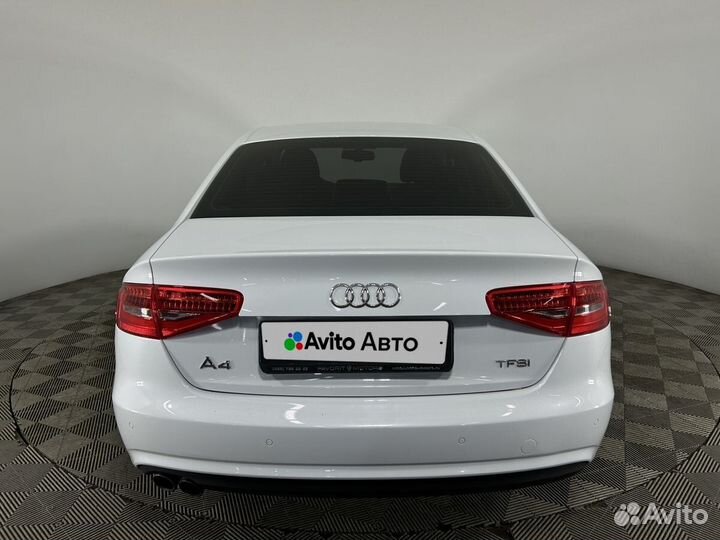 Audi A4 1.8 CVT, 2013, 123 324 км