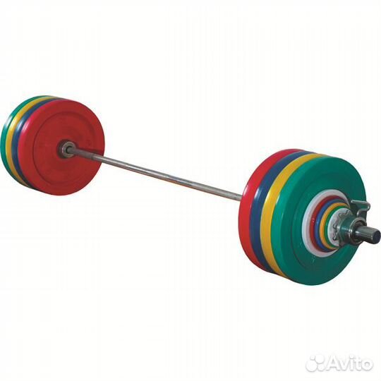 Штанга DHS «Hercules» тренировочная 190 кг