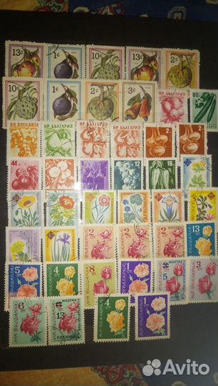 Марки СССР Заруб. Фауна Флора и др.1956-74г