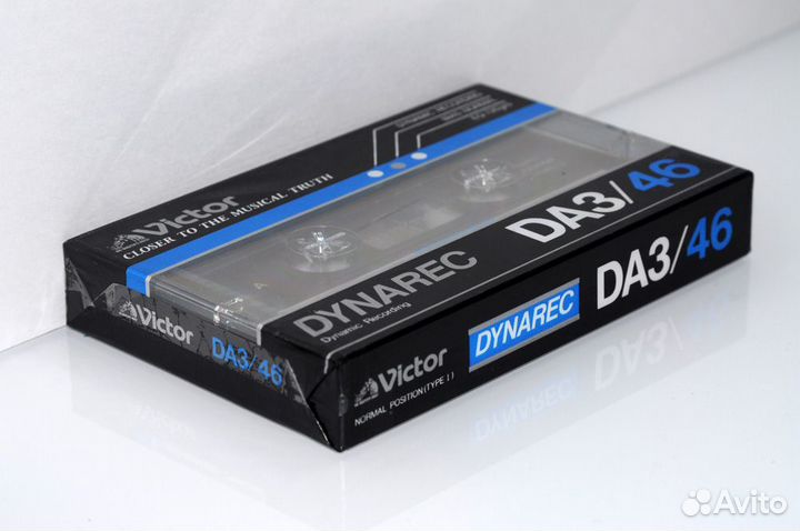 Аудиокассета Victor DA3/46 japan market (1191-1)