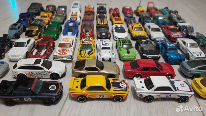 Набор 6. модельки Hot wheels 55 шт